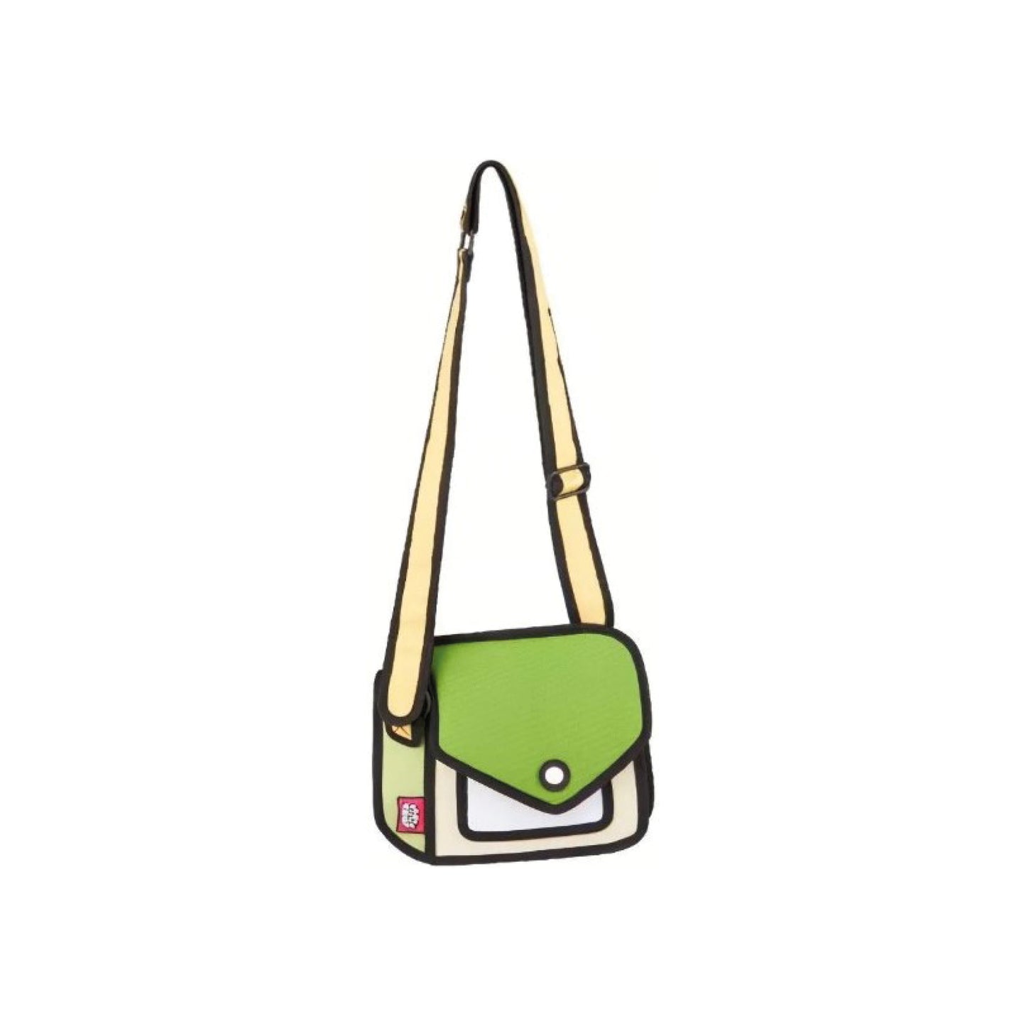 Jump From Paper Mini 2D Cartoon “XiXi” Crossbody Bag 'Grass Green'