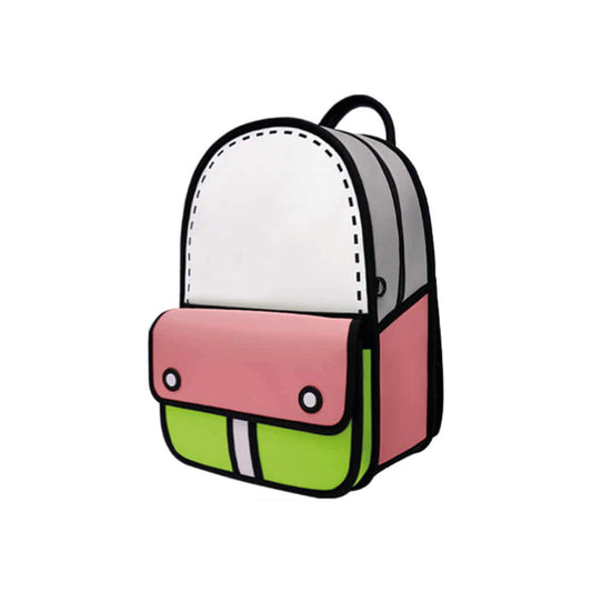 JumpFromPaper 3D Adventure Bag 'Matcha Pink'
