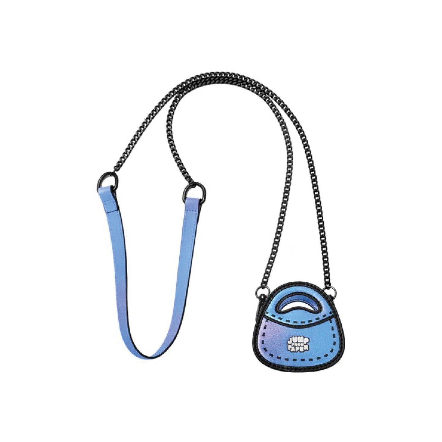 Jump From Paper Plumpie Finny Bag 'Luster Blue'