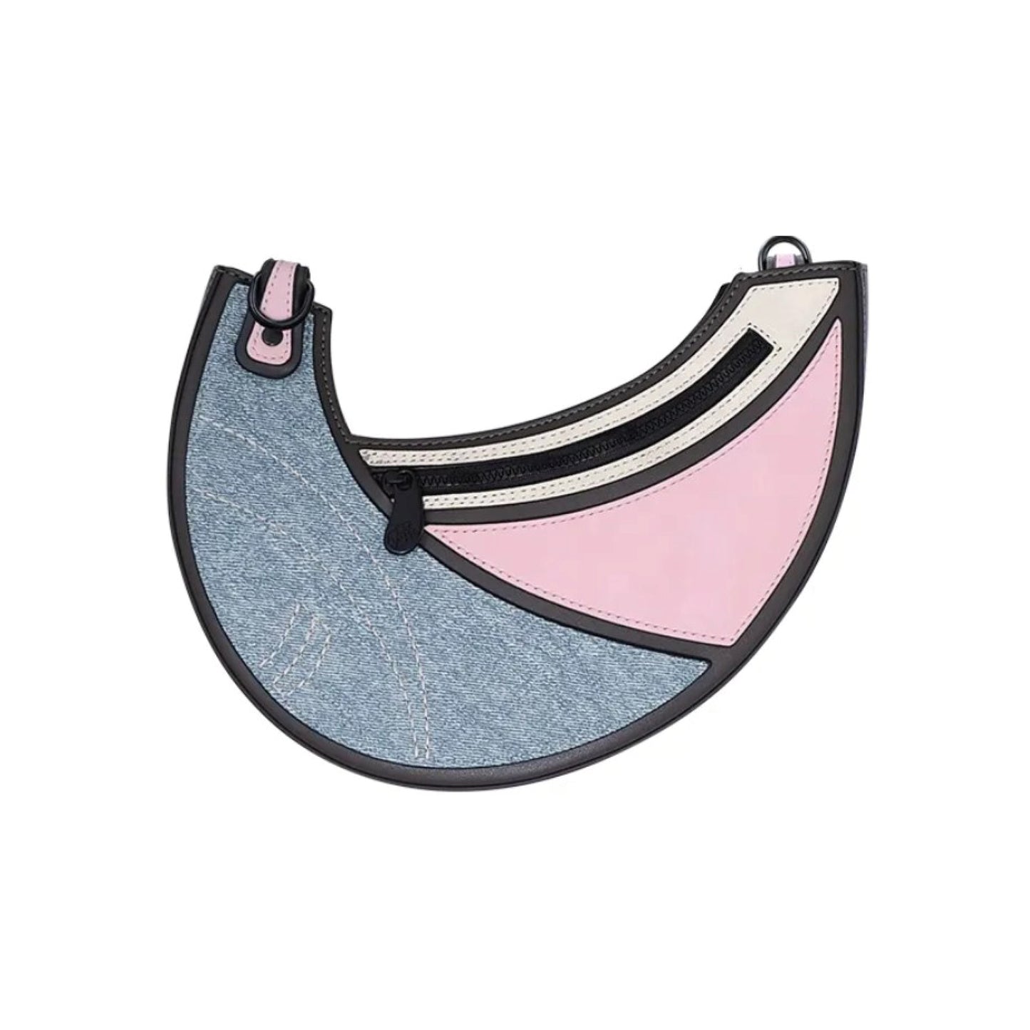 JumpFromPaper Luna Bag 'Denim Pink'