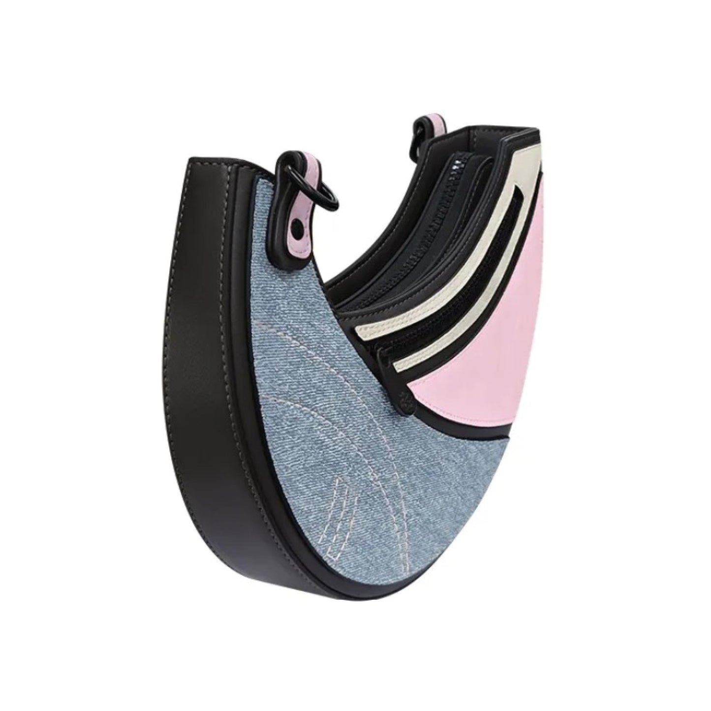 JumpFromPaper Luna Bag 'Denim Pink'