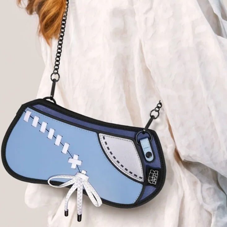 Jump From Paper Sandy Bag 'Icey Blue'