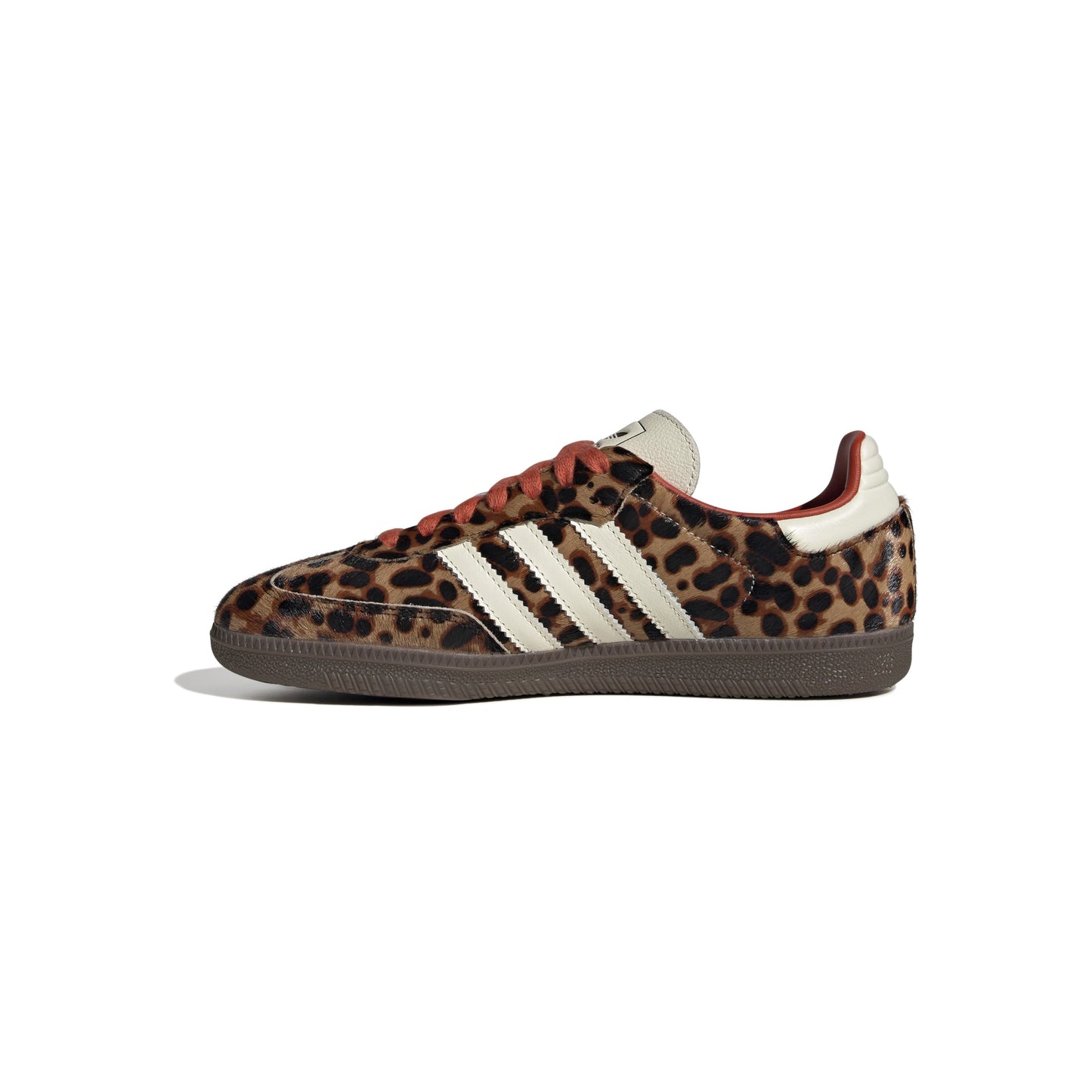 adidas Originals Samba OG women’s shoes red leopard with gum sole