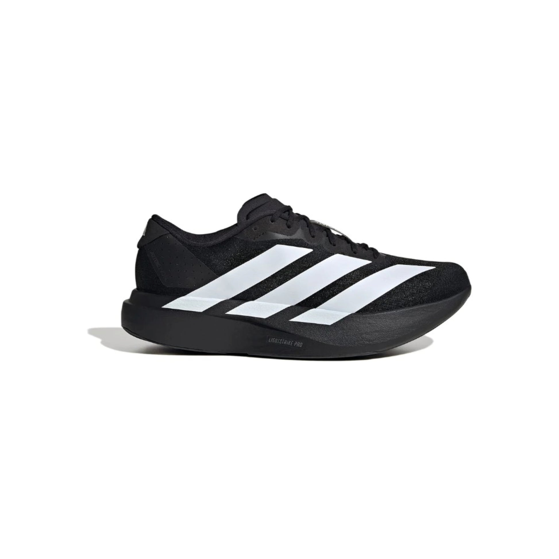 adidas Adizero Evo SL Black White men’s running shoes – lightweight performance sneakers at SneakSurf Singapore