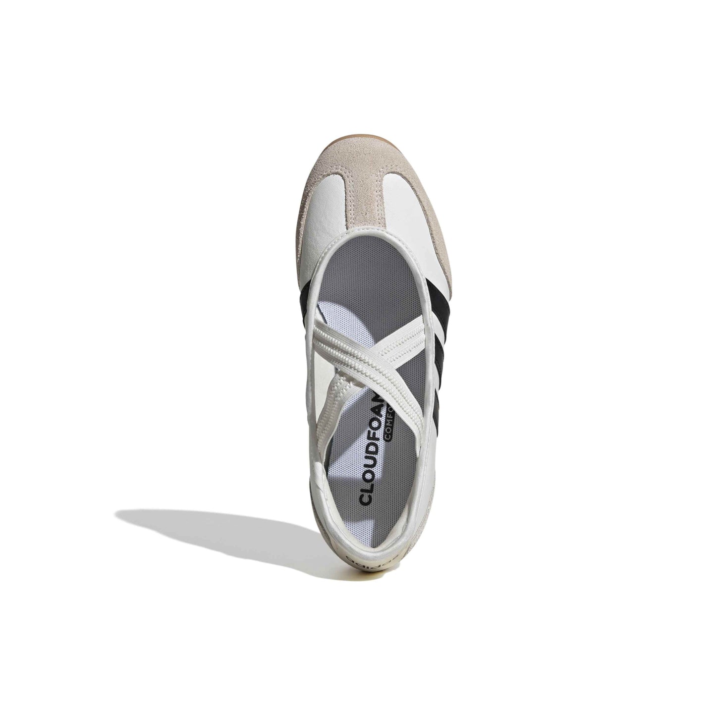 adidas Barreda Mary Jane White Black Gum womens shoes 3 stripes gum sole lightweight casual sneaker