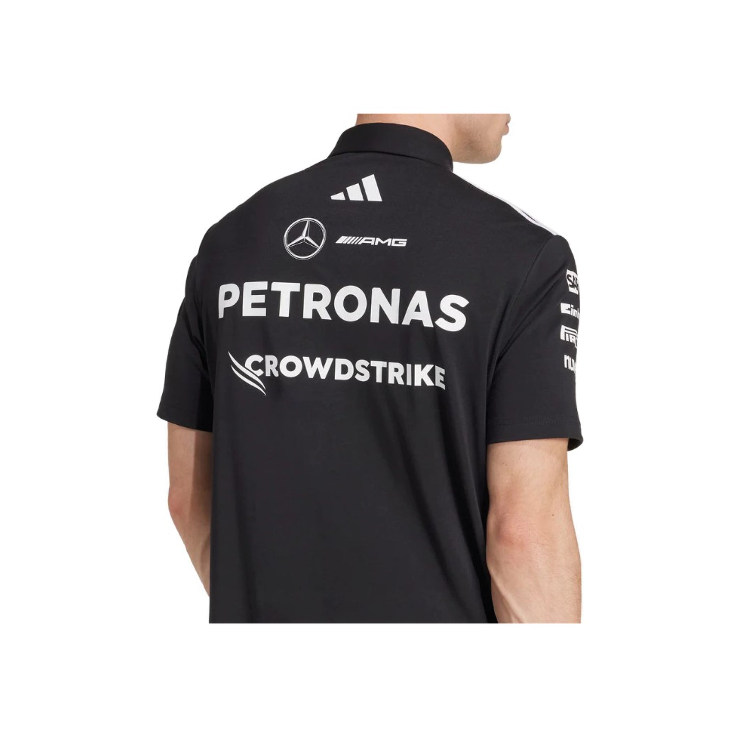 adidas Mercedes - AMG Petronas Formula One Team Polo ‘Black / White’