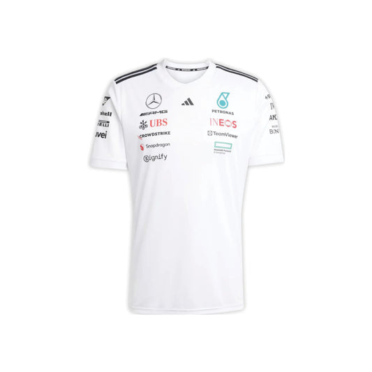 adidas Mercedes - AMG Petronas Formula One Team Driver Jersey ‘White / Black’