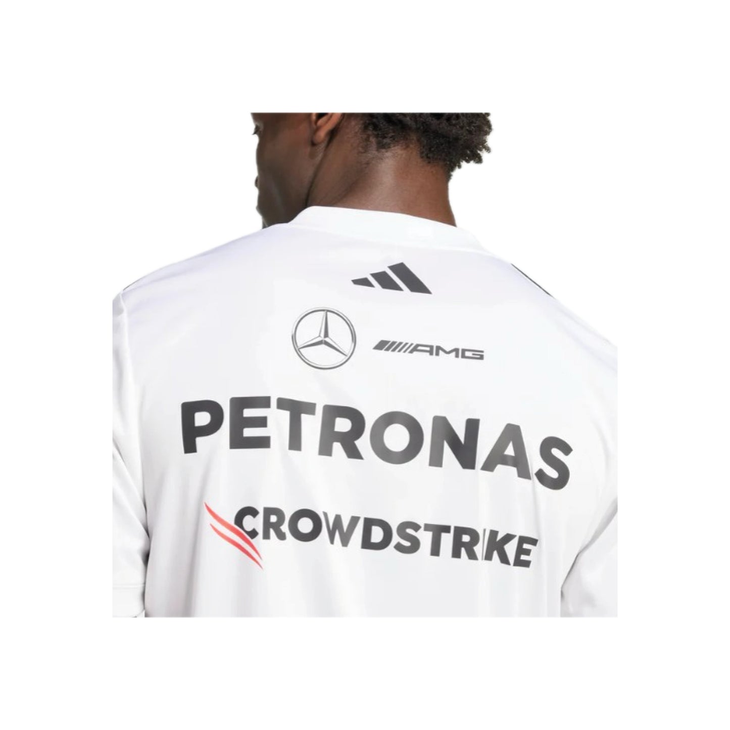 adidas Mercedes - AMG Petronas Formula One Team Driver Jersey ‘White / Black’