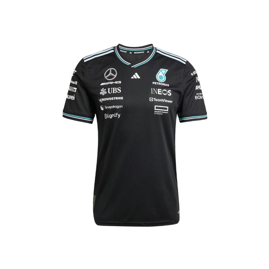adidas Mercedes - AMG Petronas Formula One Team Driver Jersey Authentic ‘Black / White’