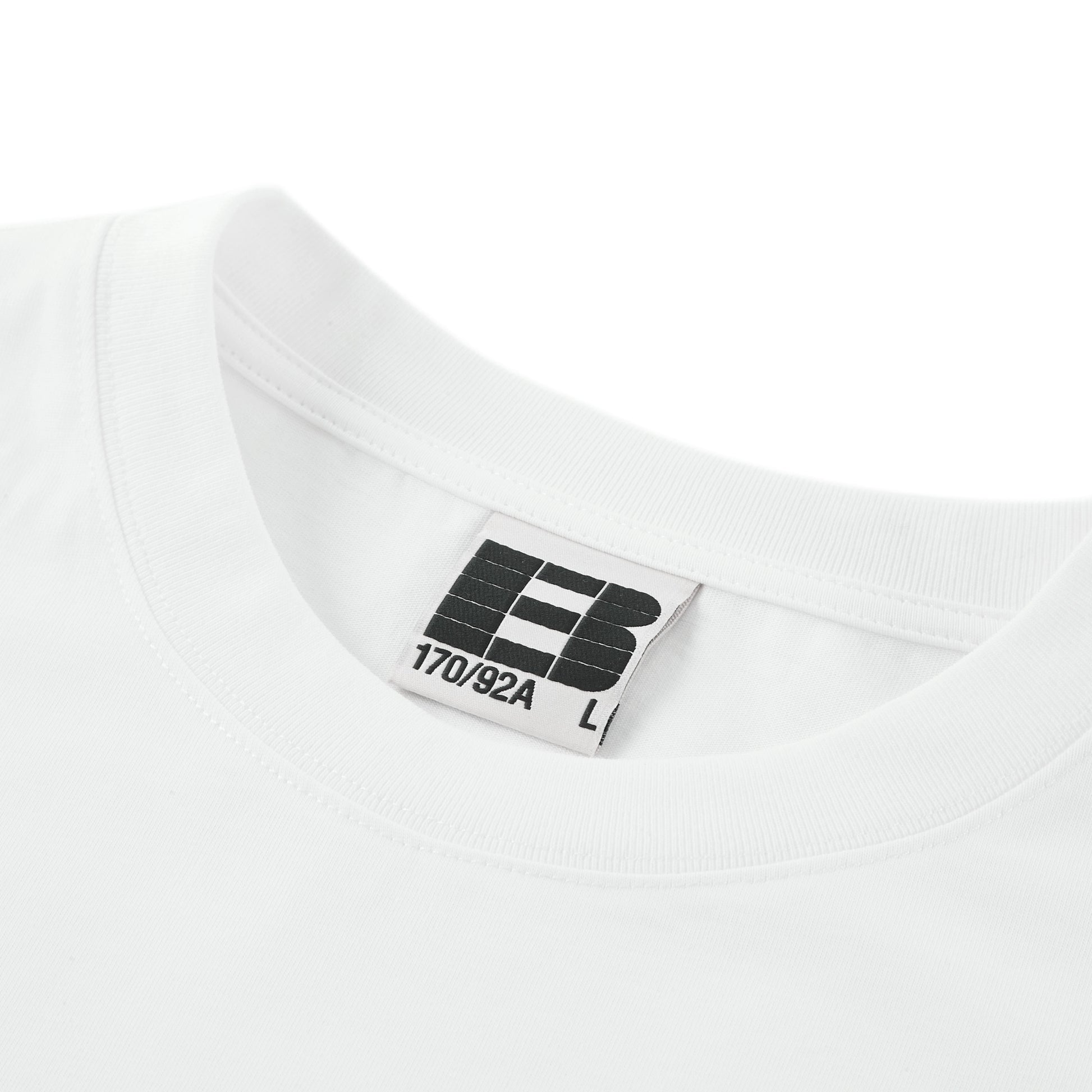 Boneless Logo Print New Rule T-Shirt Snow White oversized graphic tee statement print casual streetwear top contemporary design