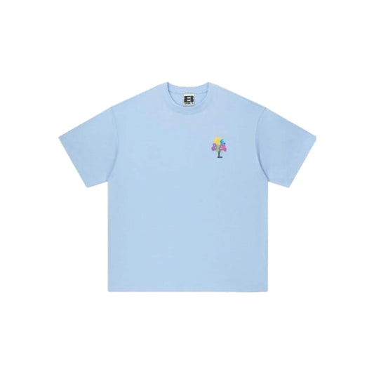 Boneless Tree Shape Logo SS T-Shirt 'Light Blue'