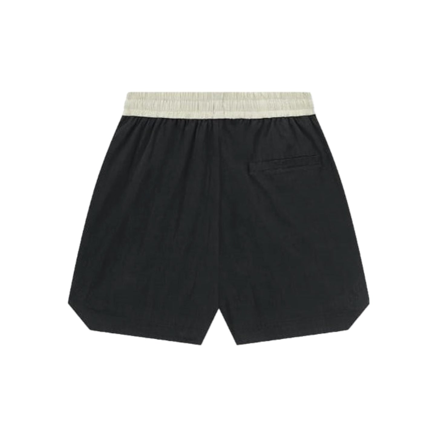 Boneless Distressed Fabric Casual Shorts 'Black'