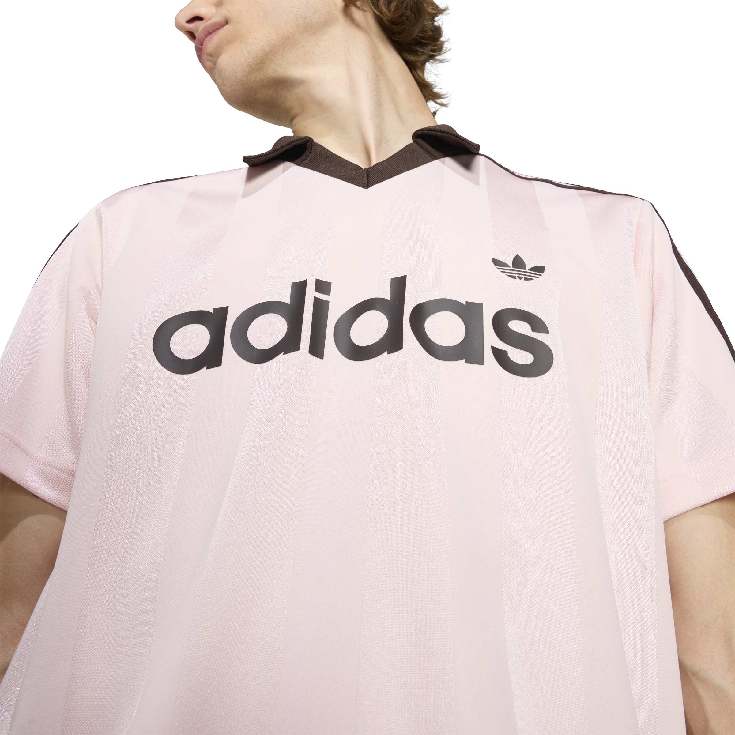 adidas Originals Archive Collar Engineered Jersey 'Sandy Pink