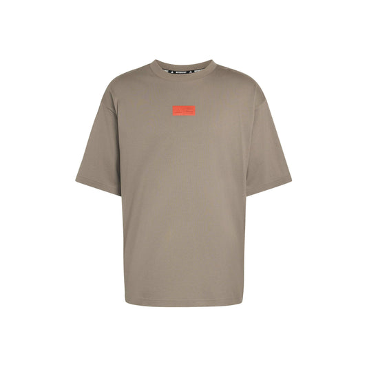 adidas Audi Revolut Formula One Team Elevated Graphic I Tee Grey cotton t-shirt with motorsport back graphic