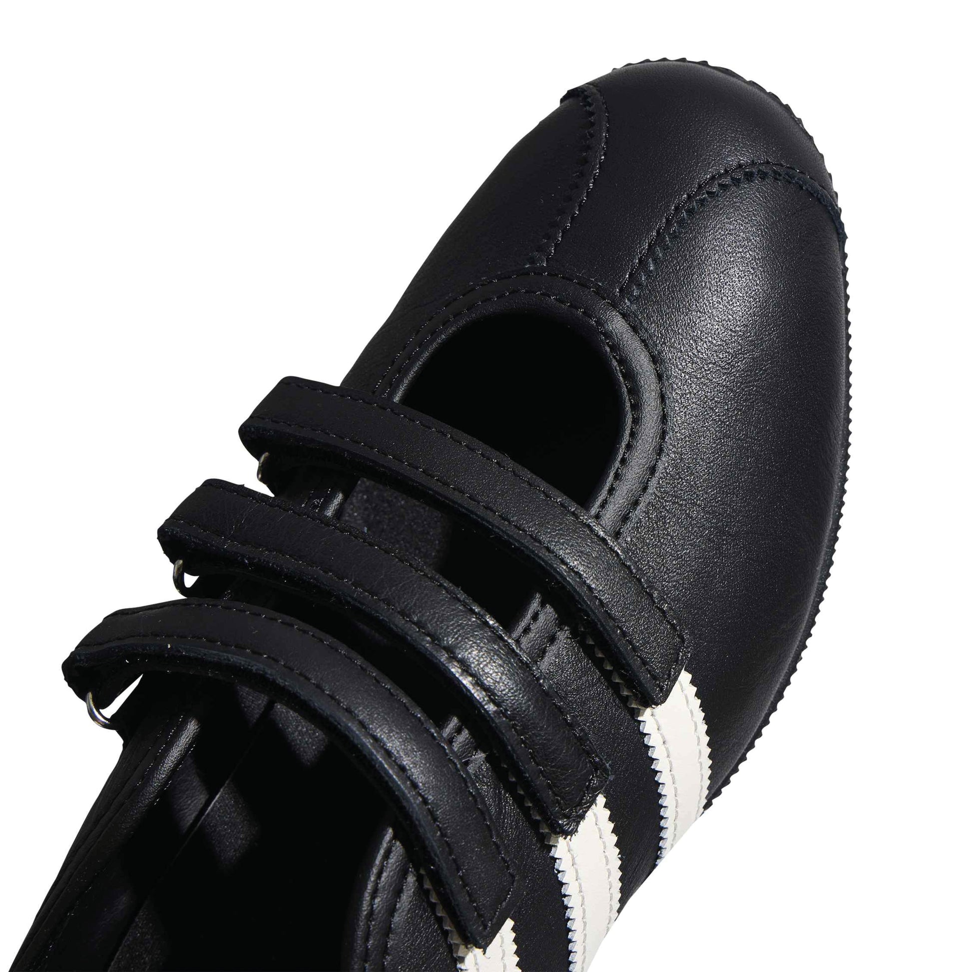 adidas Originals Anfu Mary Jane Cloud White Gold Metallic – upper detail view