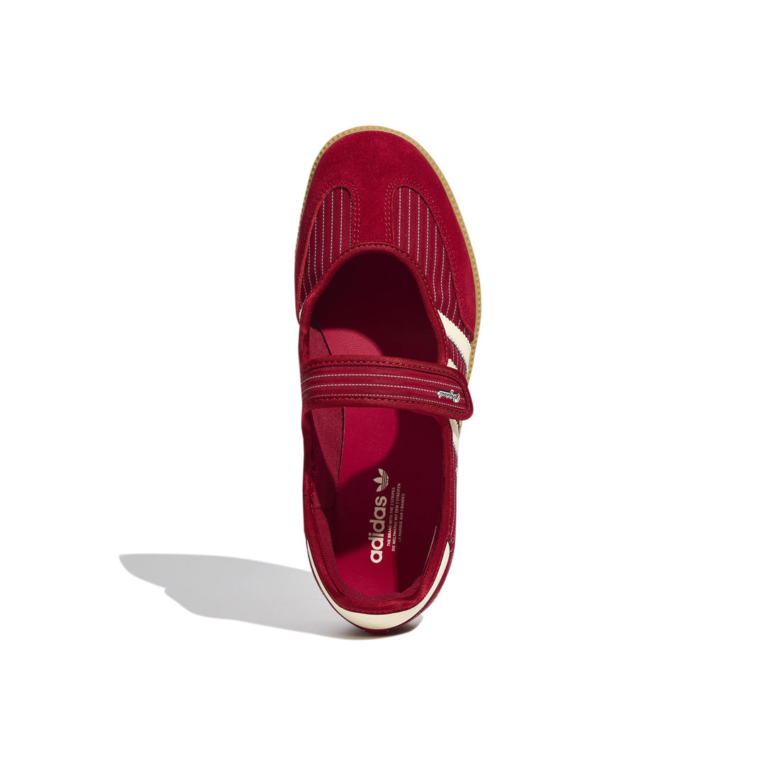 adidas Originals Samba Jane 'Team Victory Red / Cream White / Gum' - top portrait view