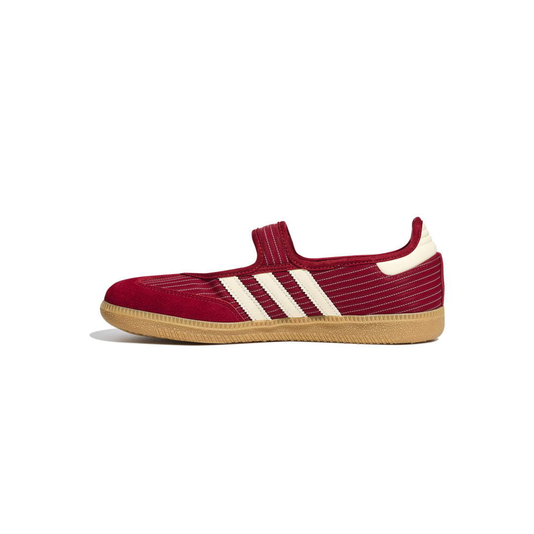 adidas Originals Samba Jane 'Team Victory Red / Cream White / Gum' - side medial center view