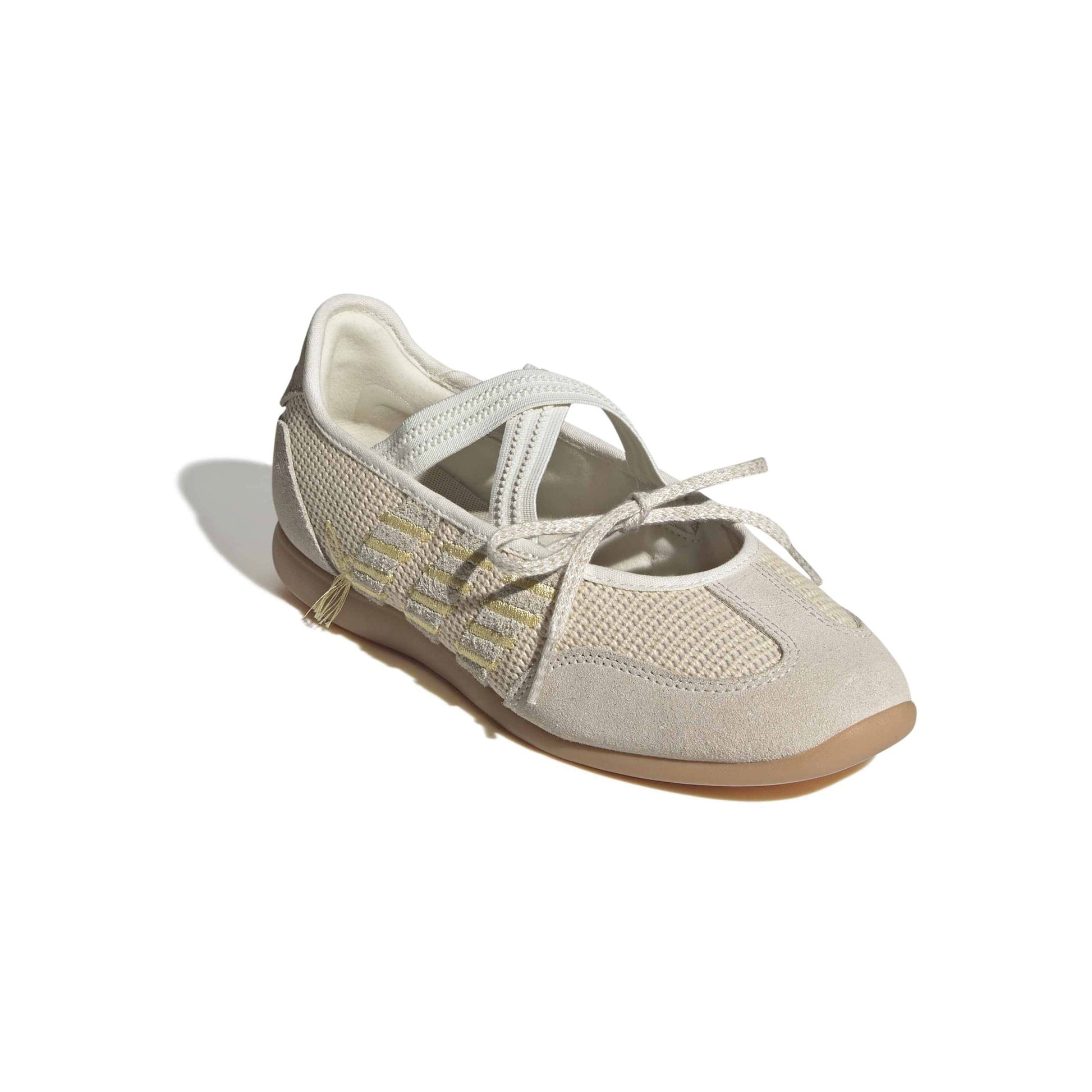 adidas Barreda Mary Jane Non Dyed Matte Gold womens shoes woven upper lightweight casual elegant sneaker