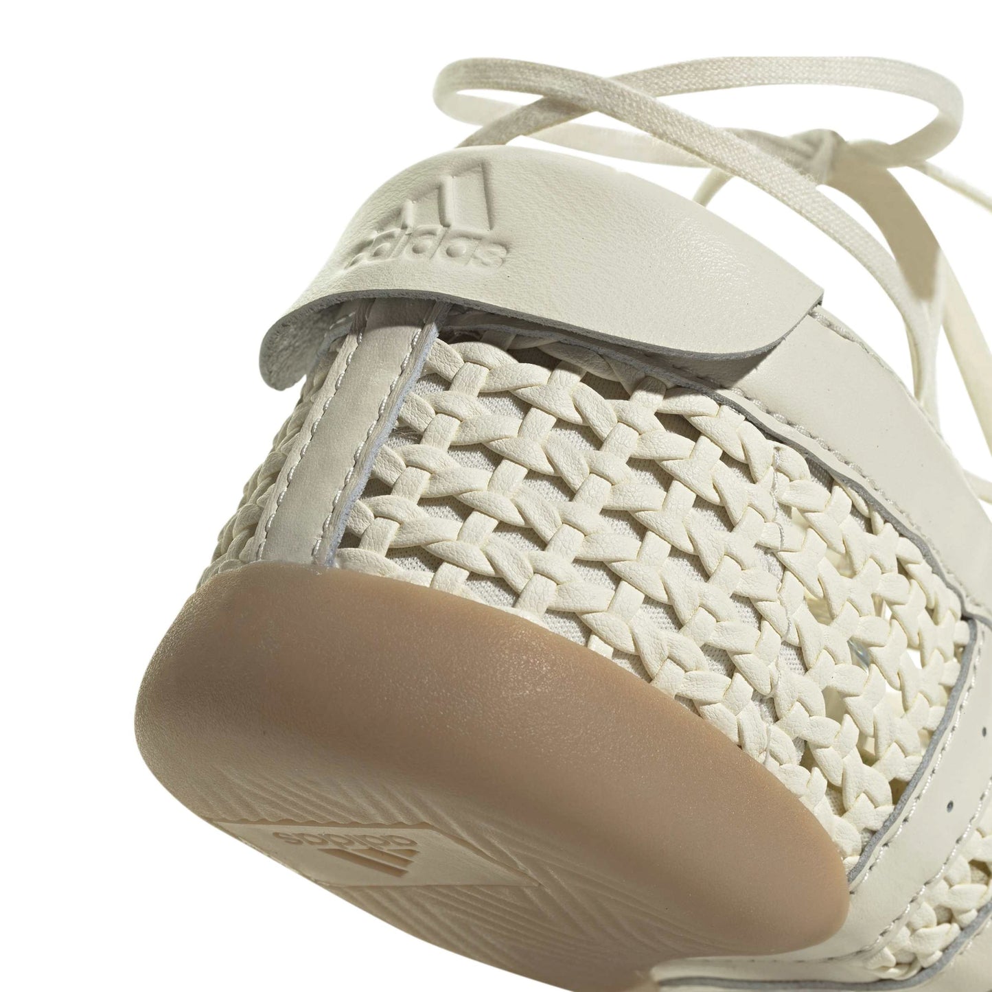 adidas Originals Taekwondo Mei Cream White women's woven ballet sneaker with leather accents and minimalist design