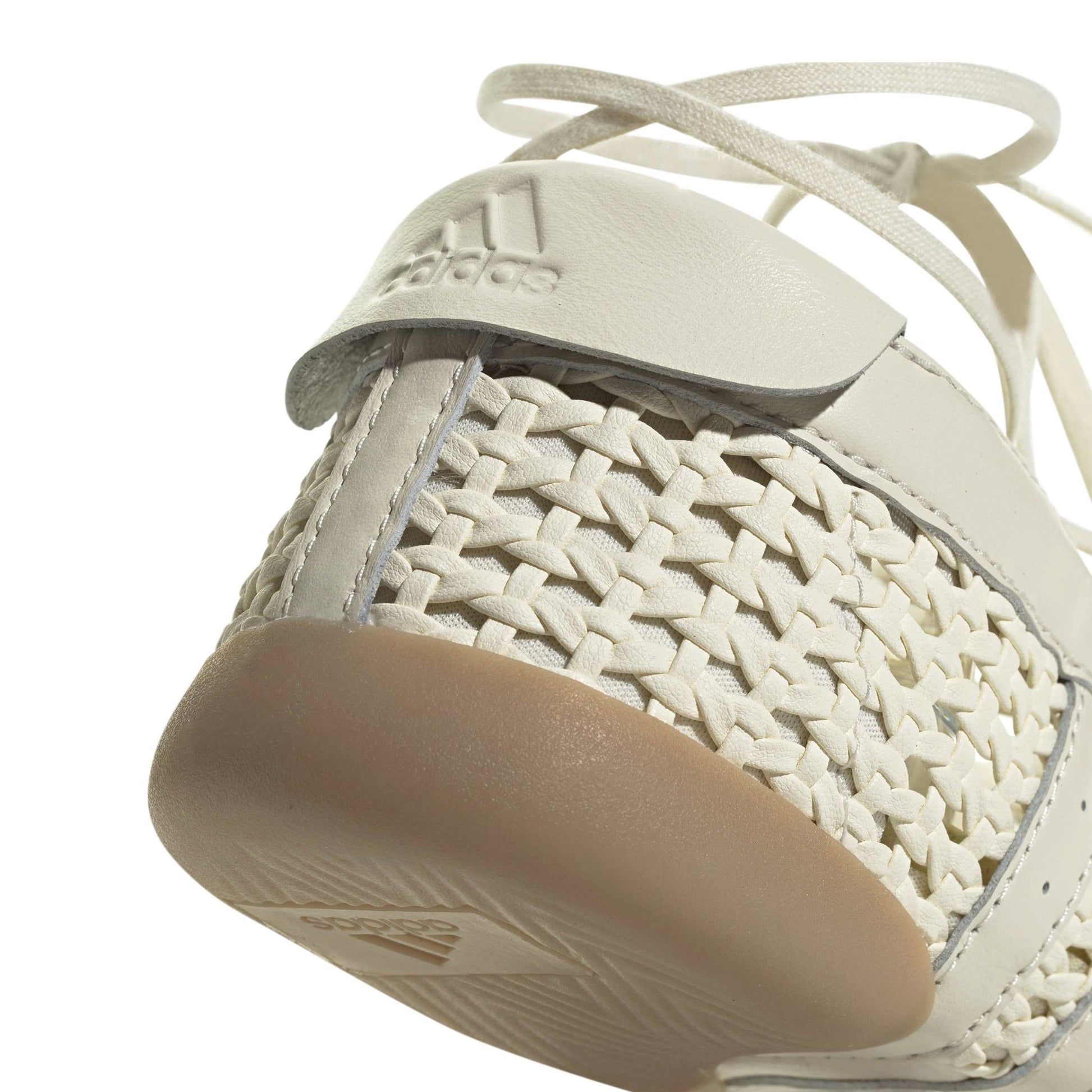adidas Originals Taekwondo Mei Cream White women's woven ballet sneaker with leather accents and minimalist design