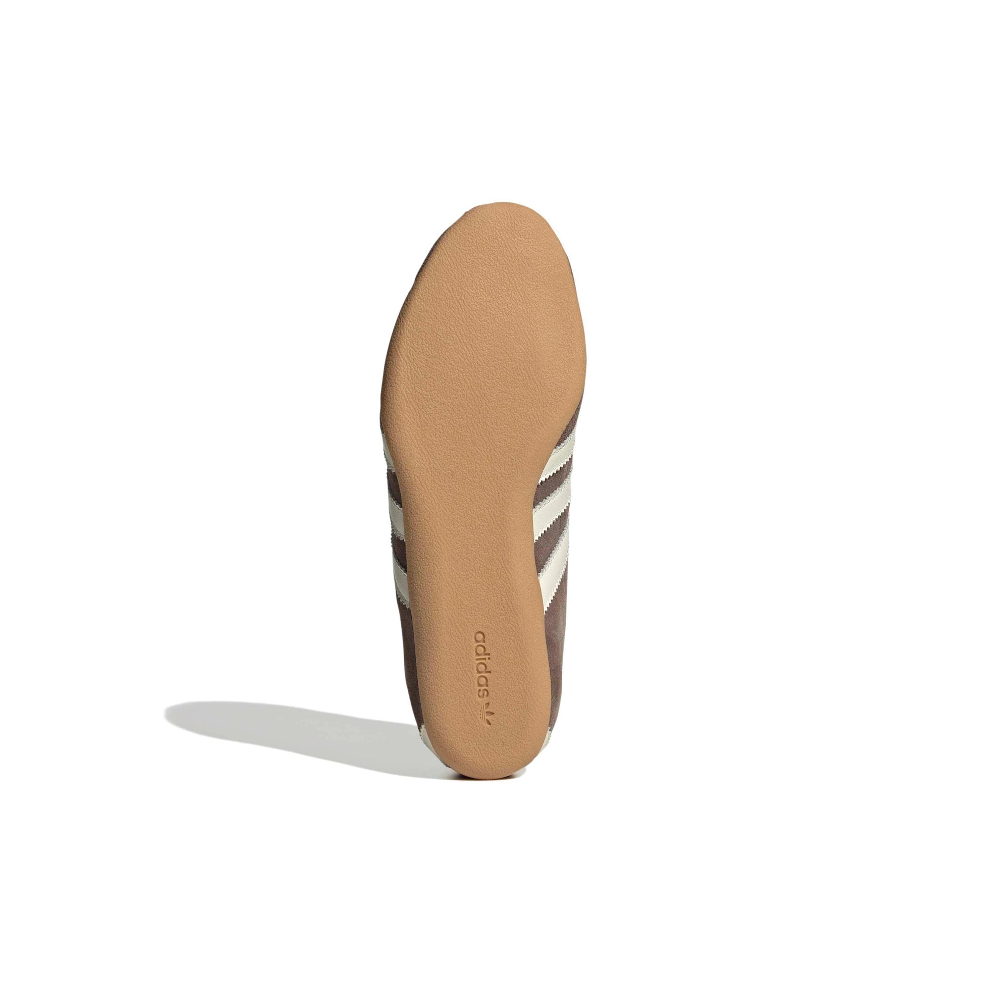 adidas Tokyo Earth Strata Gum WMNS suede sneakers with off-white stripes and gum sole