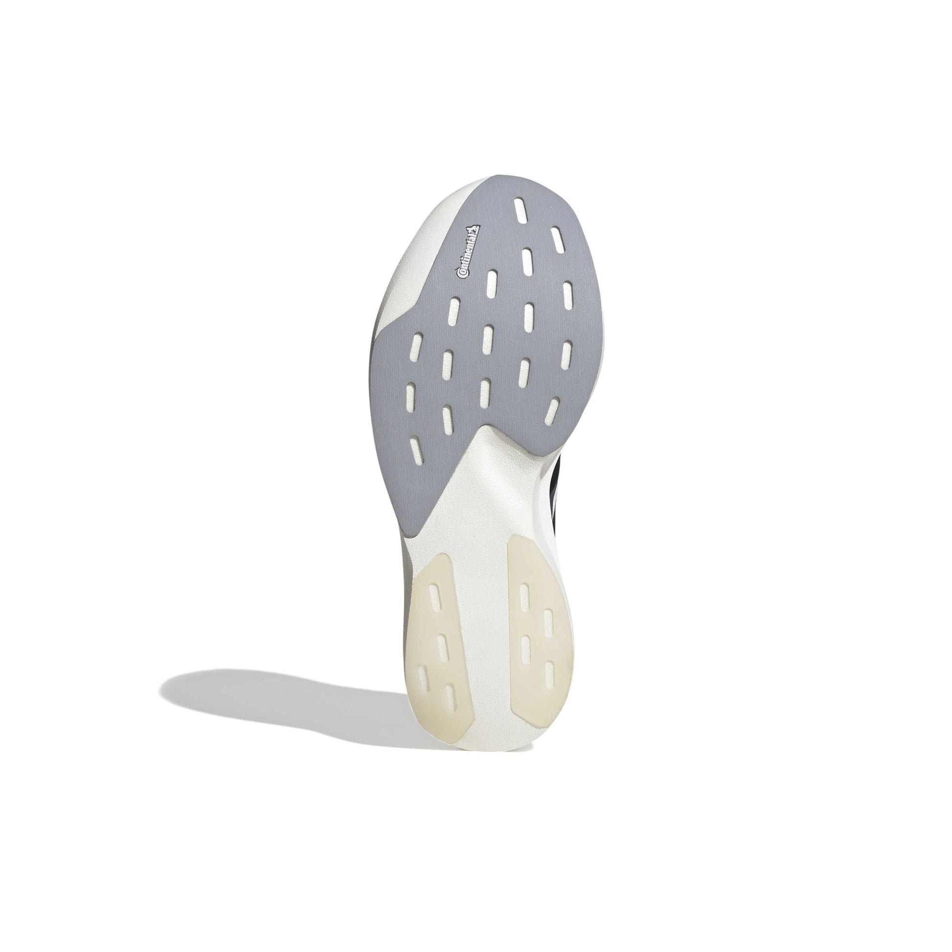 adidas Adizero Evo SL Exo White Black Silver running shoe with LIGHTSTRIKE PRO midsole and breathable mesh upper