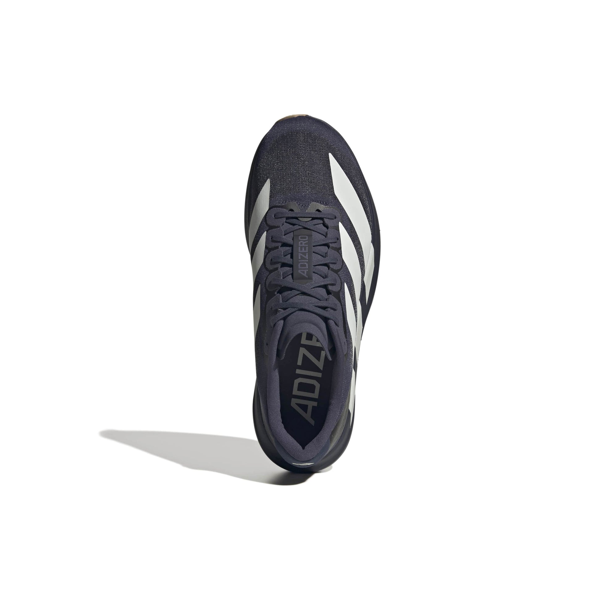 adidas Adizero Evo SL Shadow Navy lightweight running shoe with engineered mesh upper and responsive cushioning