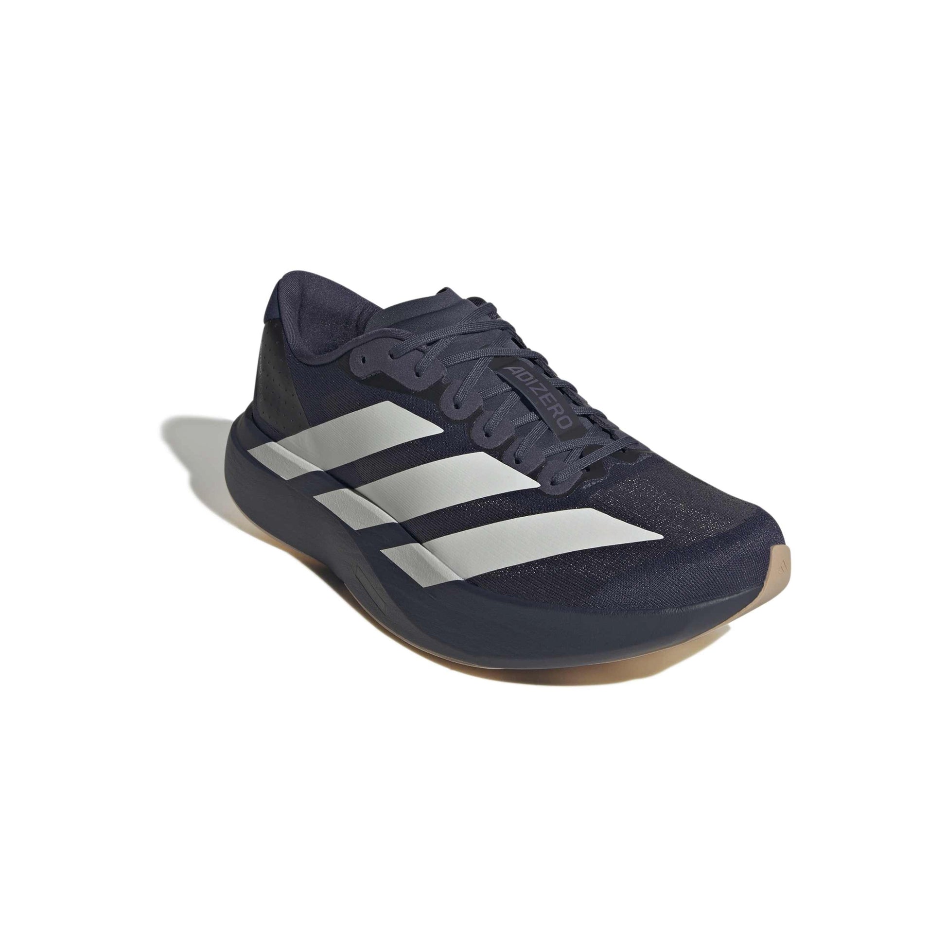 adidas Adizero Evo SL Shadow Navy lightweight running shoe with engineered mesh upper and responsive cushioning
