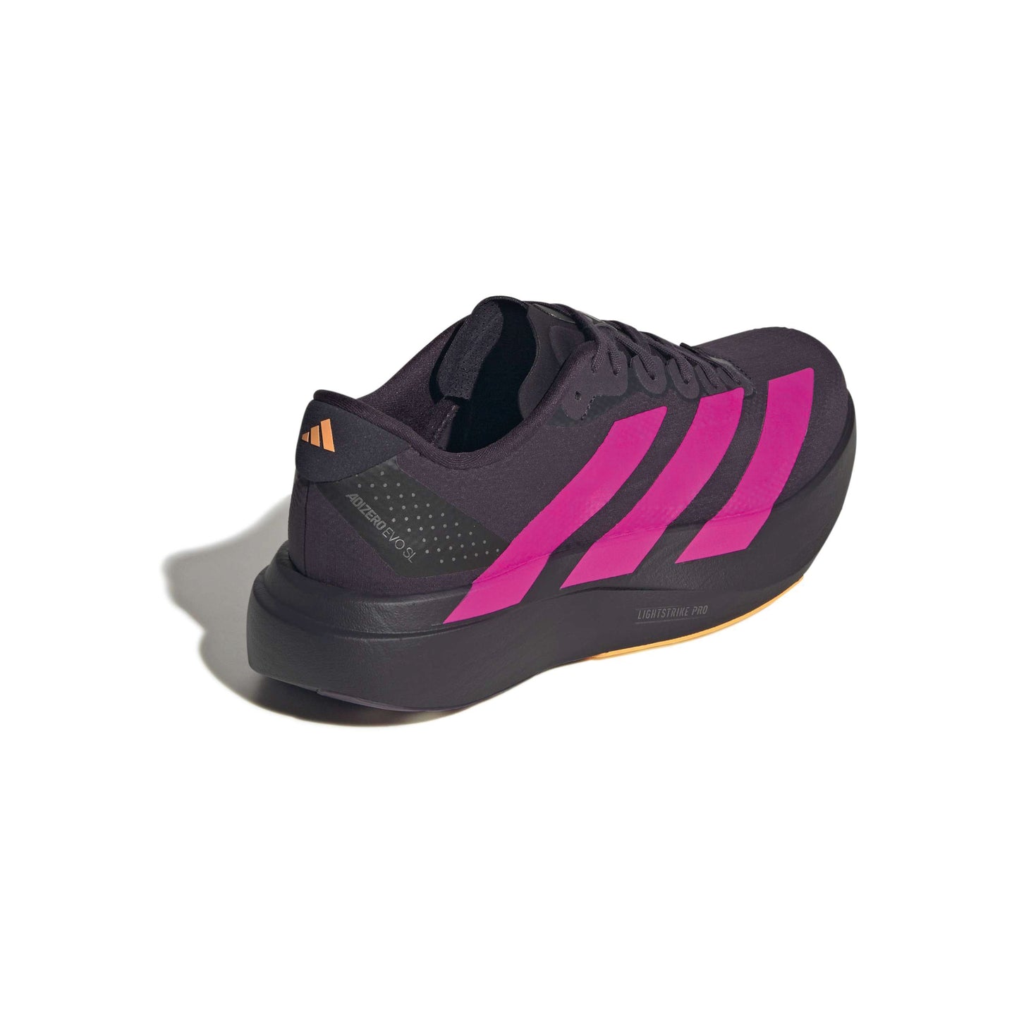 adidas Adizero Evo SL Wove Black Pink womens running shoe with lightweight cushioning