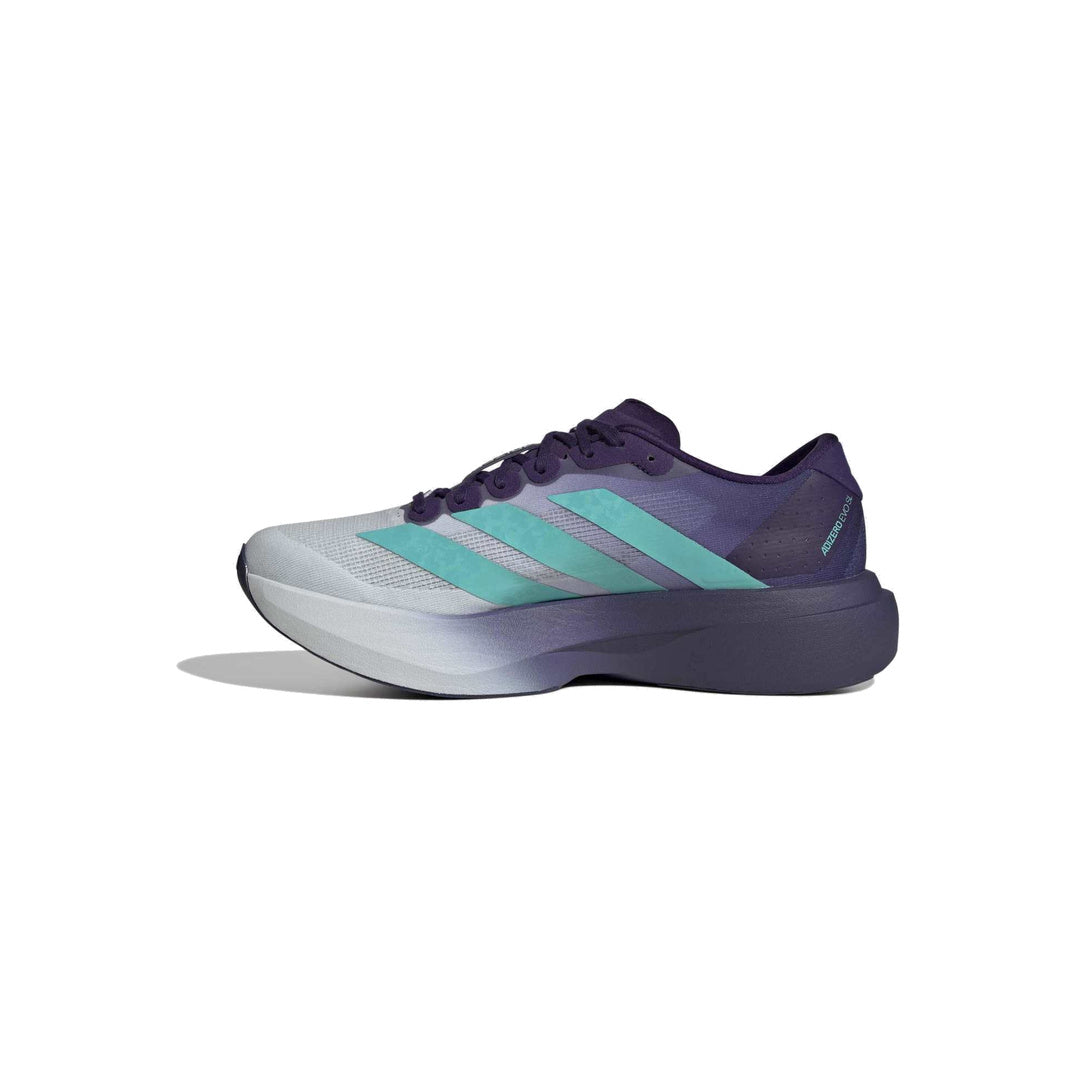 adidas Adizero Evo SL M Mercedes-AMG Petronas Vanda Bloom 'Blue Tint Semi Ruby Dark Purple' – opposite side view