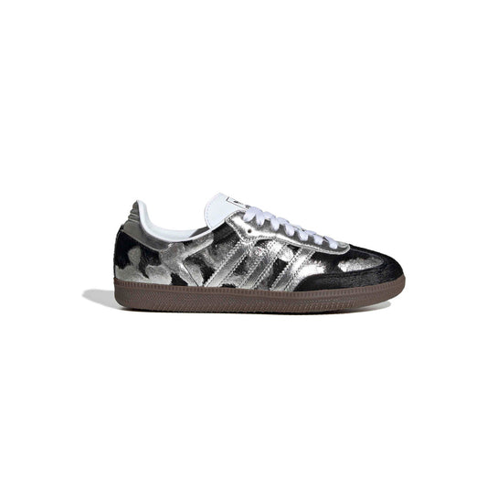 adidas Originals Samba OG 'Core Black Silver Metallic Cloud White' (WMNS) - Side Lateral Center View