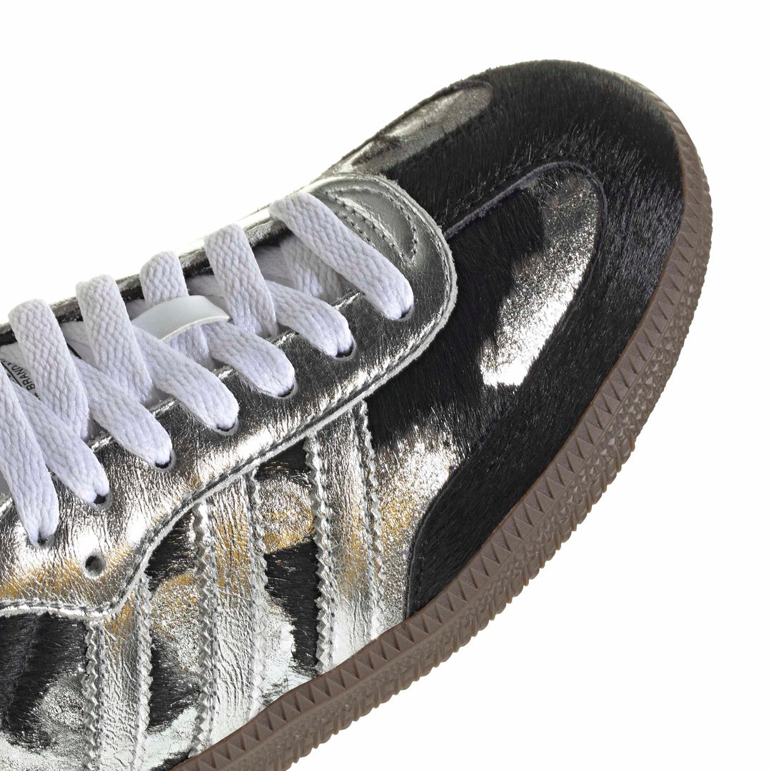 adidas Originals Samba OG 'Core Black Silver Metallic Cloud White' (WMNS) - Detail View 2