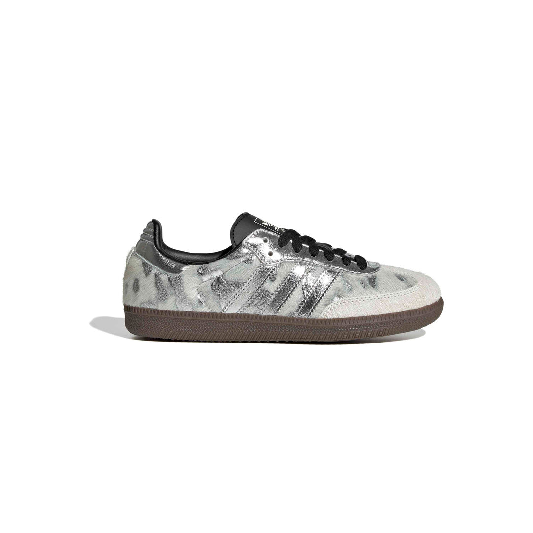 adidas Originals Samba OG 'Cream White Silver Metallic Core Black' (WMNS) - Side Lateral Center View