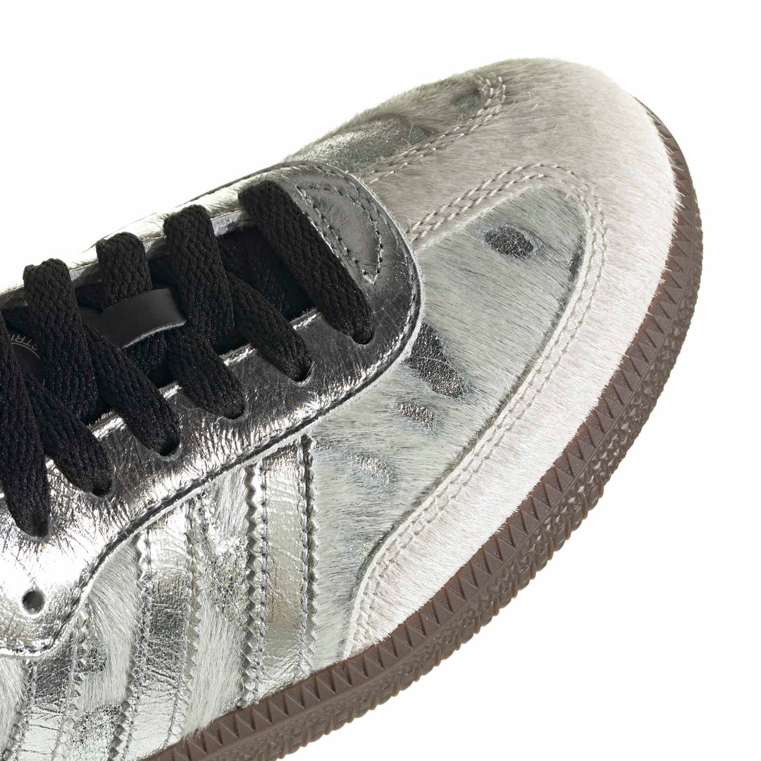 adidas Originals Samba OG 'Cream White Silver Metallic Core Black' (WMNS) - Detail View 2