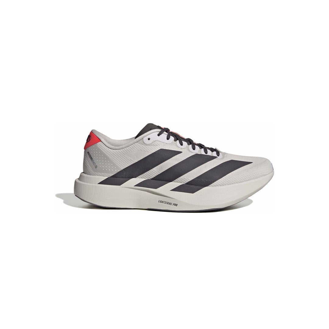 adidas Adizero EVO SL Woven Audi Revolut F1 Team 'Chalk Pearl / Utility Black' - side lateral center view