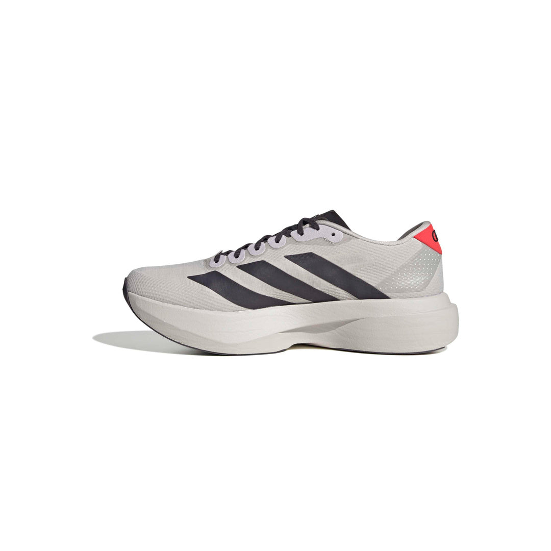 adidas Adizero EVO SL Woven Audi Revolut F1 Team 'Chalk Pearl / Utility Black' - side medial center view