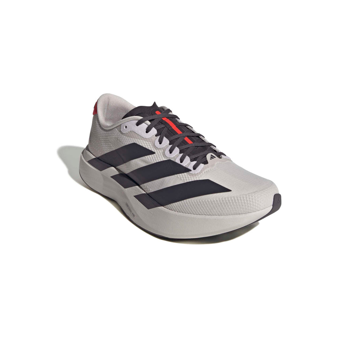 adidas Adizero EVO SL Woven Audi Revolut F1 Team 'Chalk Pearl / Utility Black' - front lateral top view