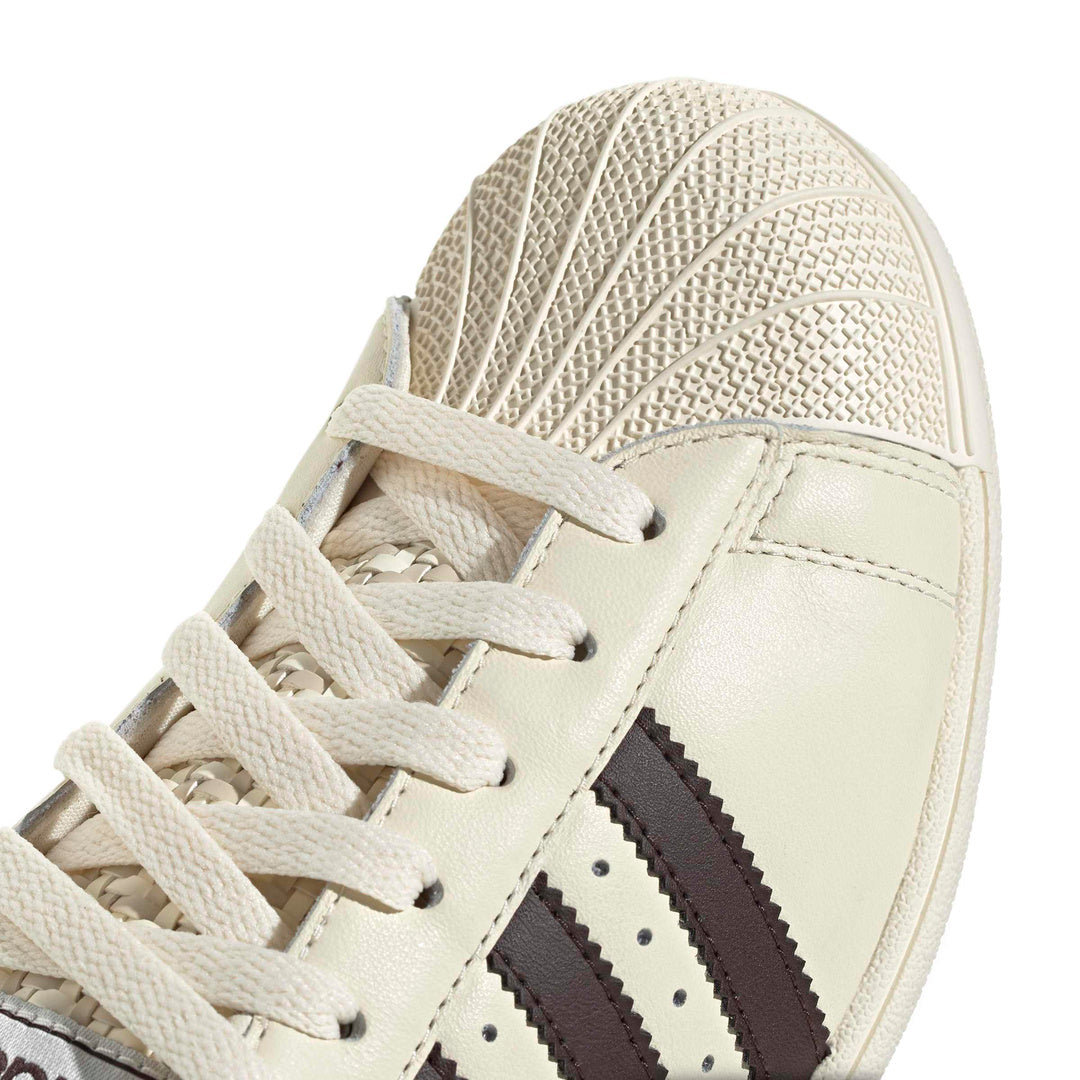 adidas Originals Superstar Lo Pro 'Cream White Aurora Coffee Gold Metallic' (WMNS) - Detail View 1