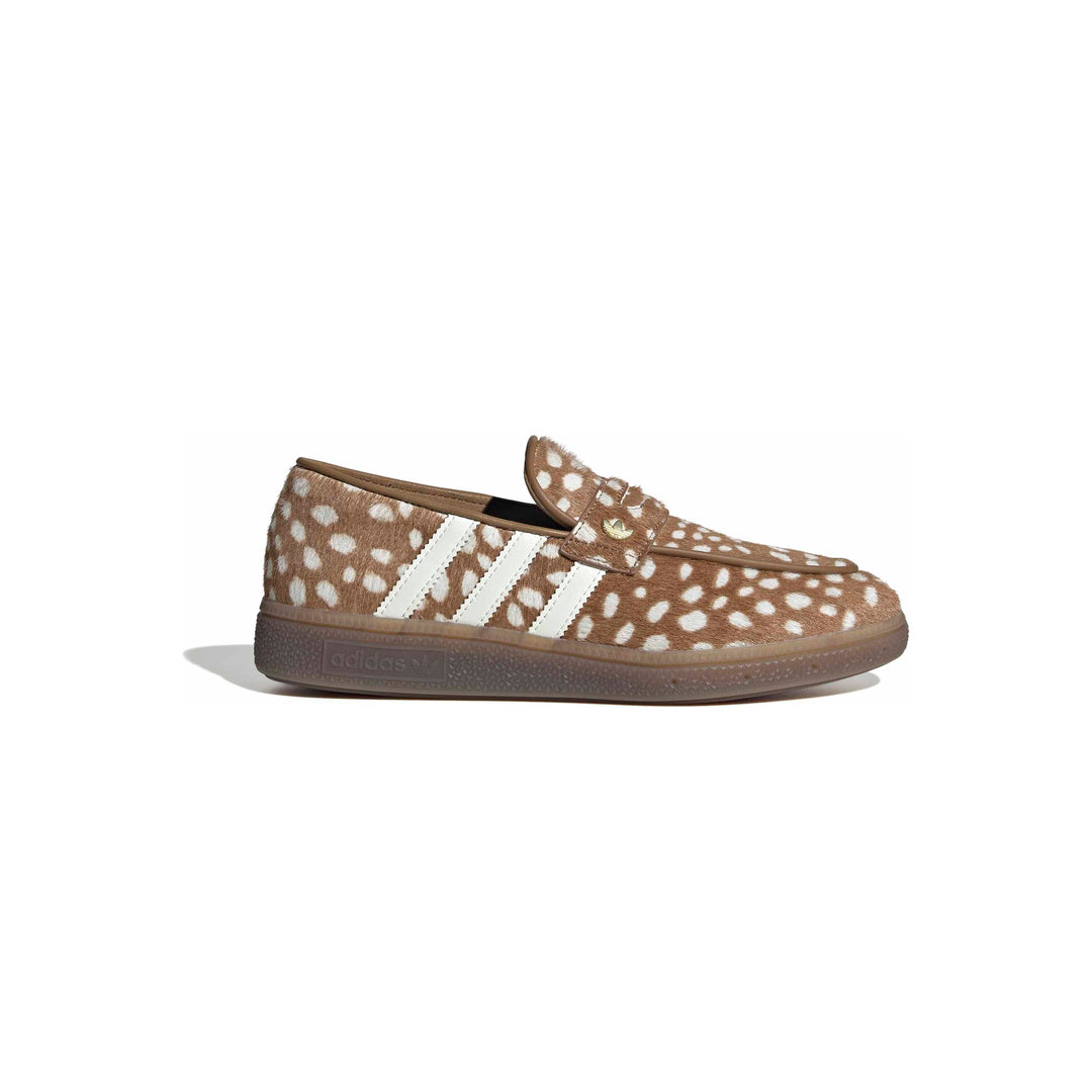 adidas Originals Handball Spezial Loafer 'Off White Gold Metallic' (WMNS) - Side Lateral Center View