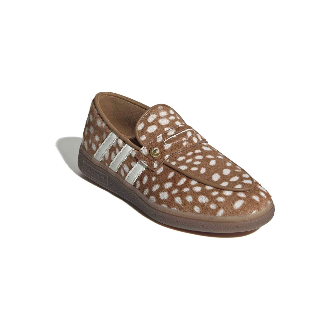 adidas Originals Handball Spezial Loafer 'Off White Gold Metallic' (WMNS) - Front Lateral Top View
