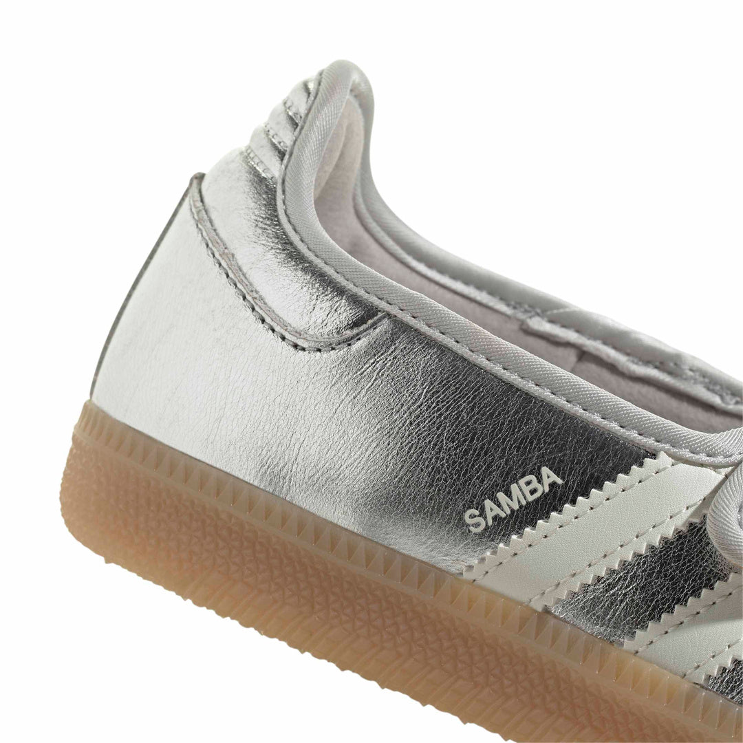 adidas Originals Samba Jane 'Silver Metallic Off White Gum' (WMNS) - Detail View 2