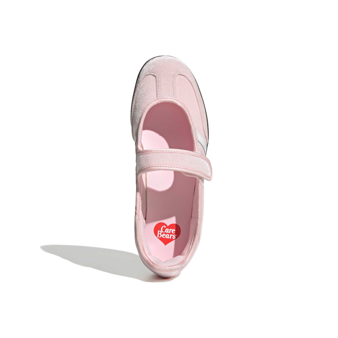 Care Bears X adidas Originals Samba Jane 'Clear Pink / Footwear White / Gum' - top portrait view