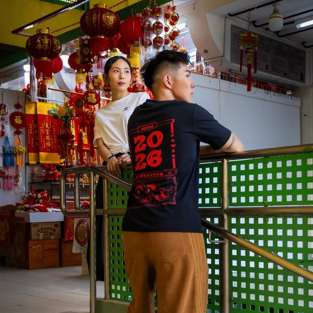 adidas Year Of The Horse Calendar T-Shirt 'Black'