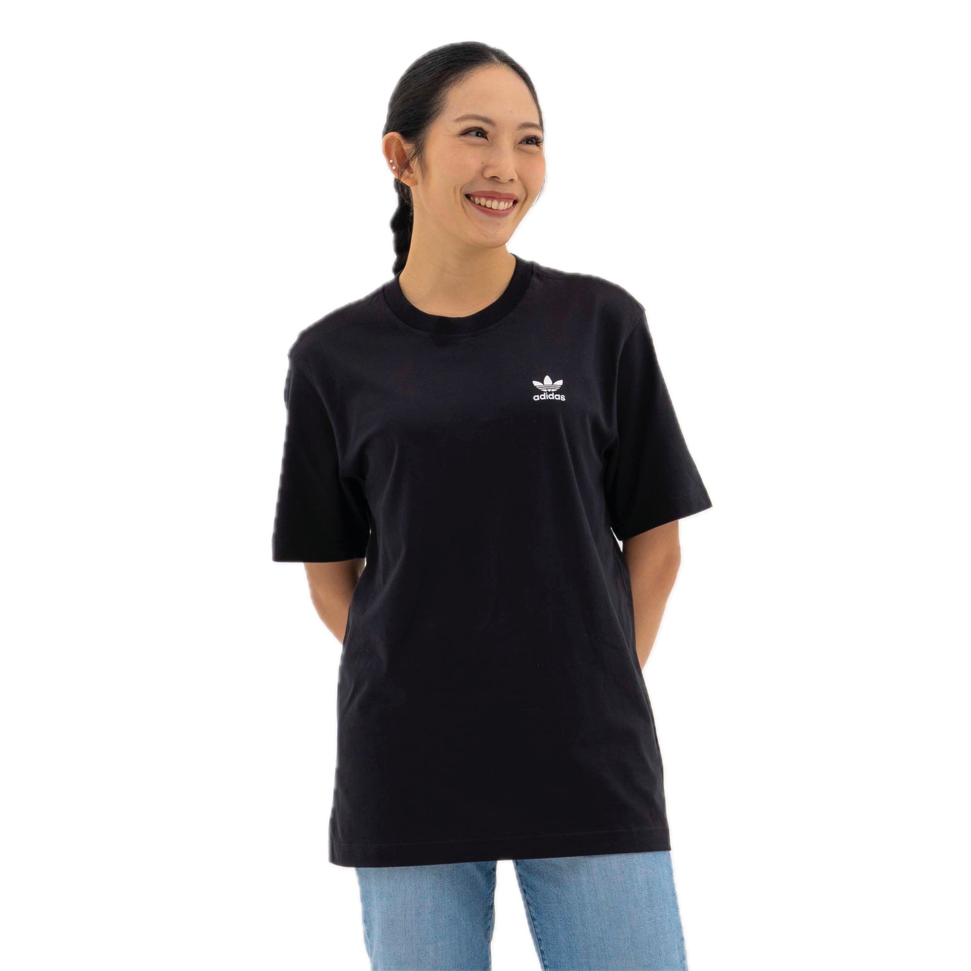 adidas Year Of The Horse Calendar T-Shirt black, front view with chest print