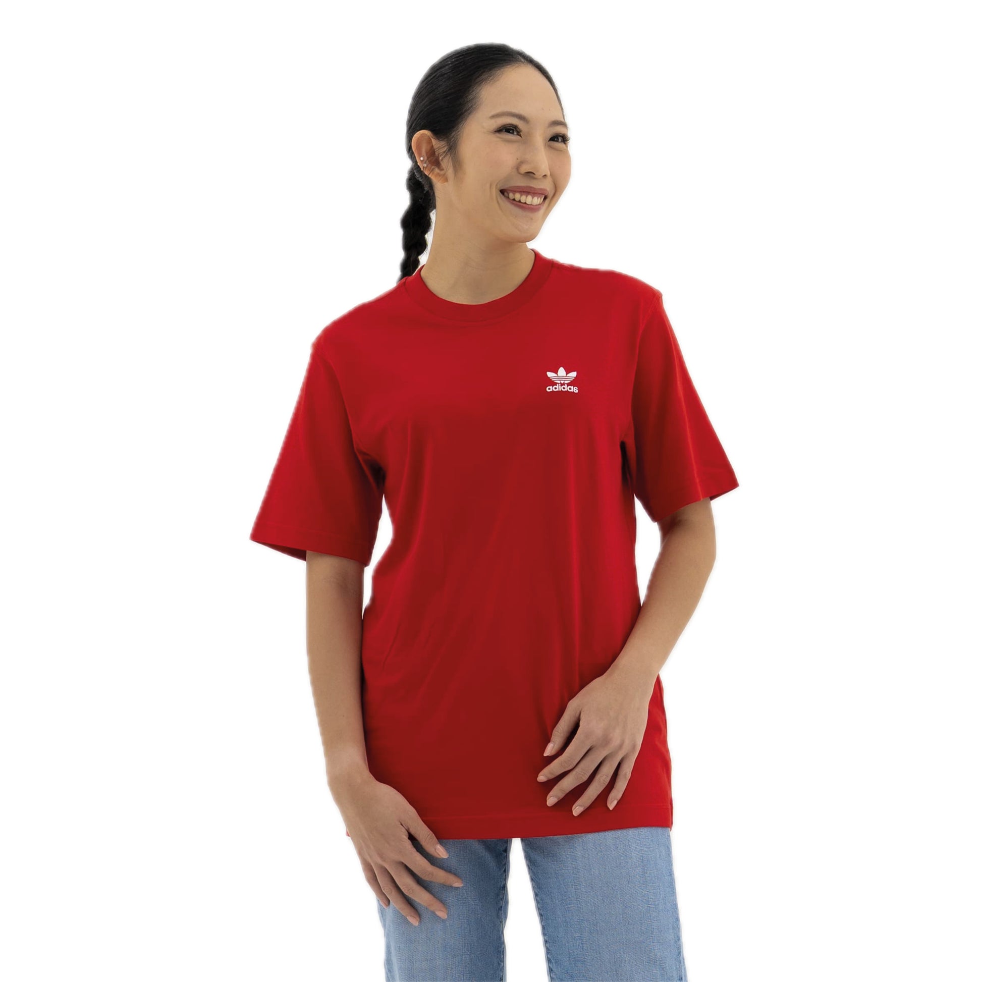adidas Year Of The Horse Calendar T-Shirt red, front view with chest print