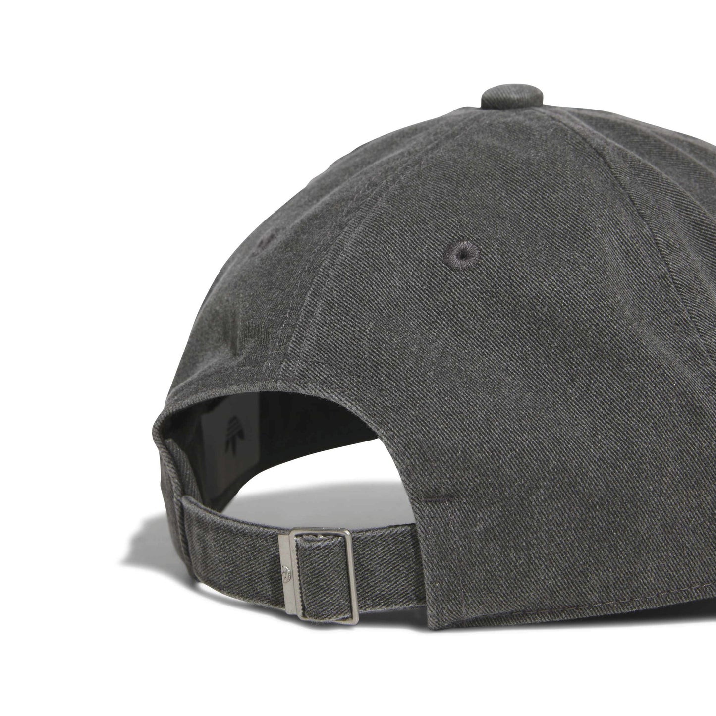 adidas Washed Baseball Cap Black with tonal embroidered adidas Originals logo washed cotton fabric and adjustable strap