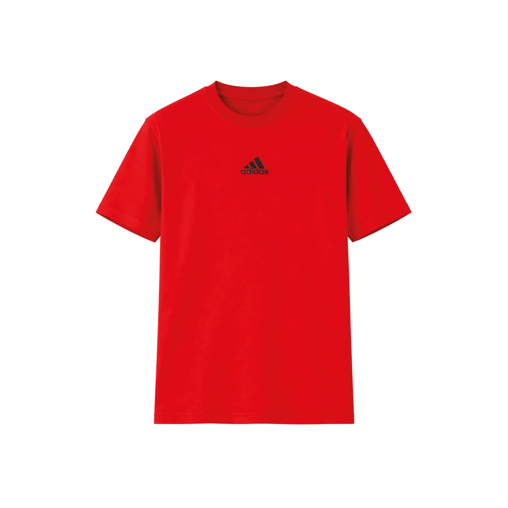 adidas Year Of The Horse Calligraphy T-Shirt Red with bold horse graphic and adidas branding