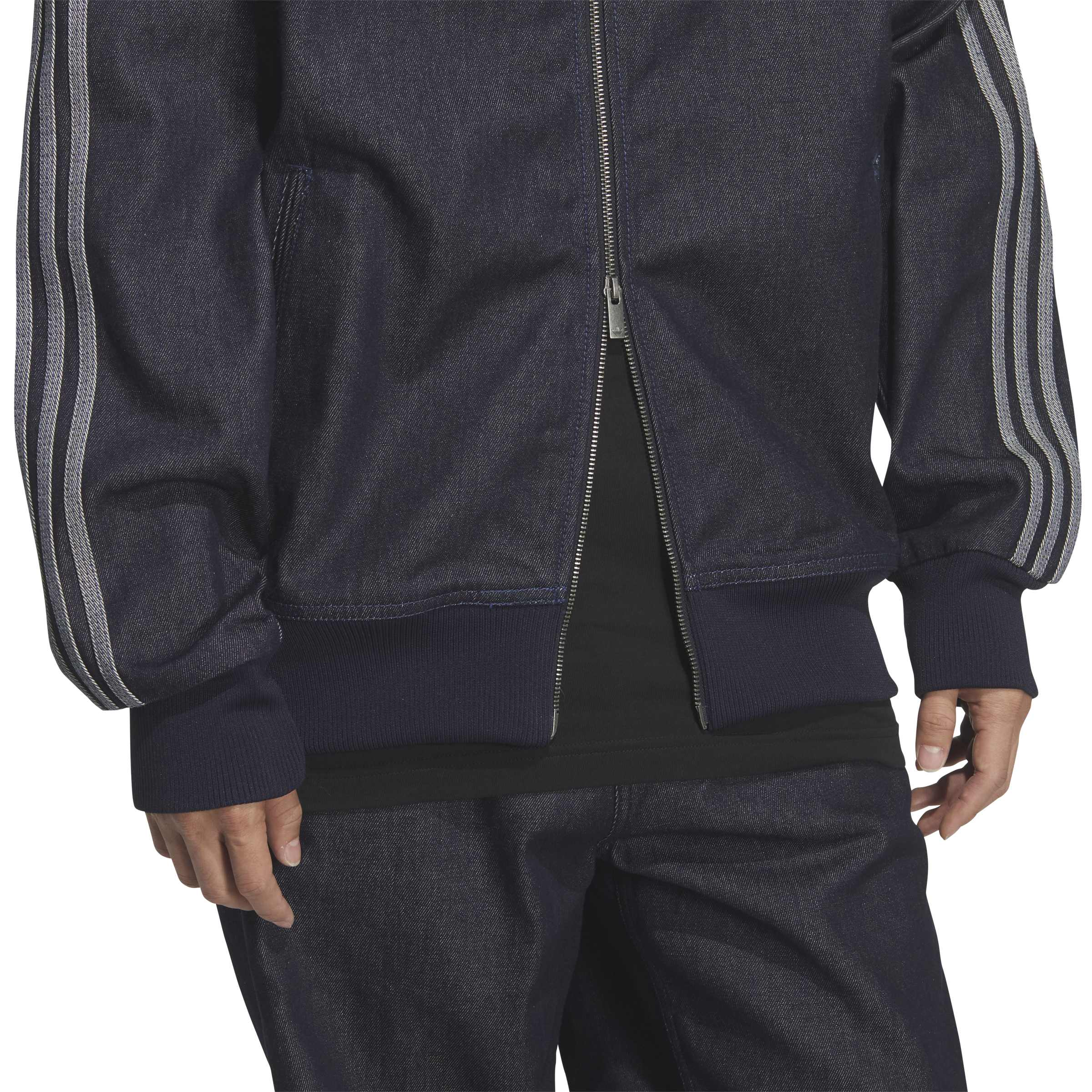 adidas Denim Firebird Track Top 'Indigo Denim' - SneakSurf Singapore