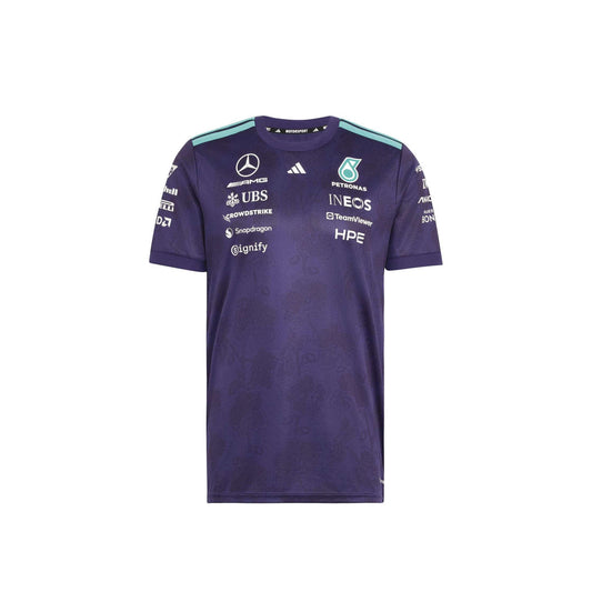 adidas Mercedes - AMG Petronas Formula One Team Vanda Bloom Driver  Jersey M 'Dark Purple' – product front view