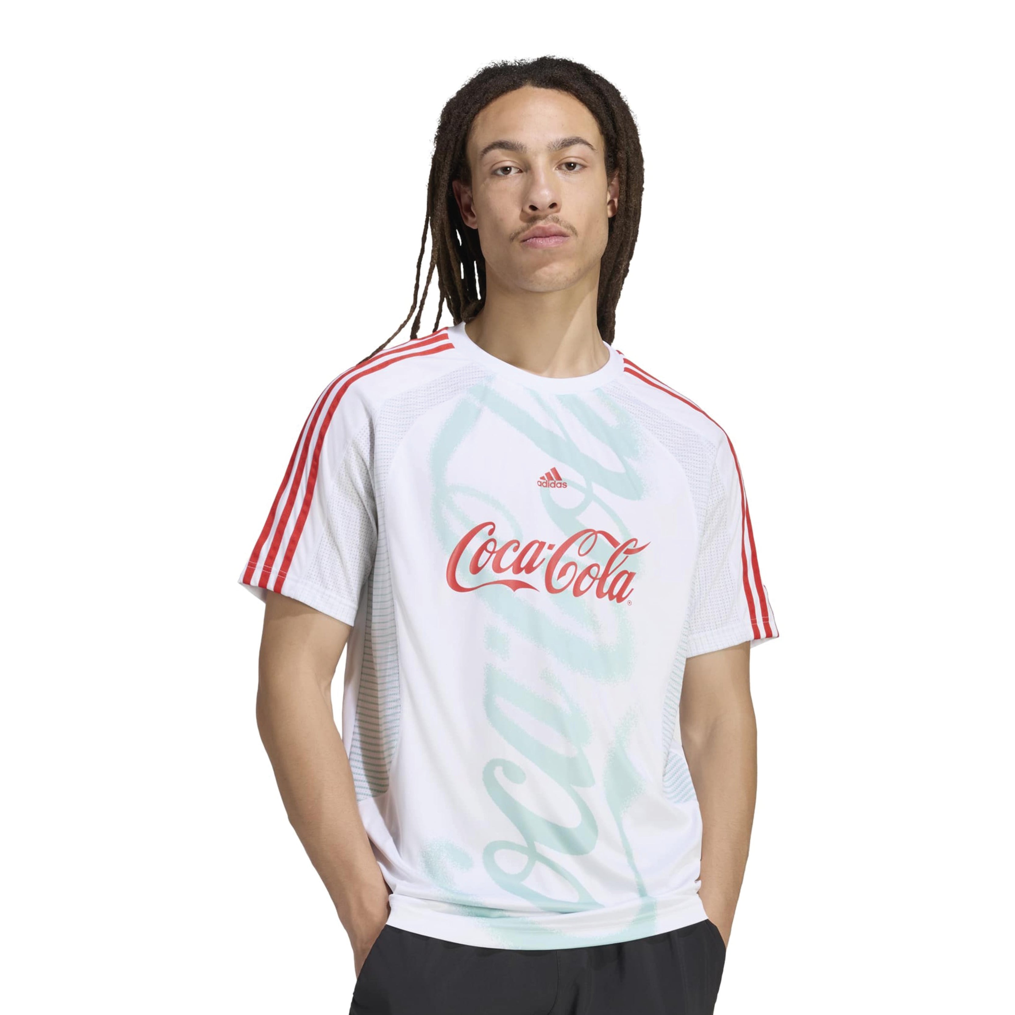 adidas Originals x Coca-Cola TeamGeist 26 Jersey 'White Red